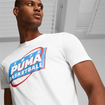 Puma Basket T-Shirt "Graphic Tee" art. 622094-01 Sport Center Siena