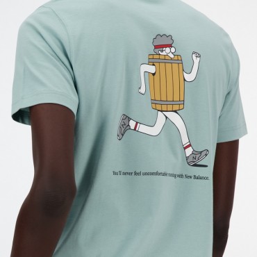 New Balance T-Shirt Barrel Runner art. MT41596-SAM Sport Center Siena