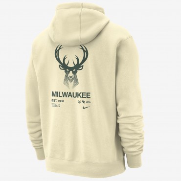 Nike NBA Felpa Milwaukee Bucks Club Courtside art. FV3352-280 Sport Center Siena