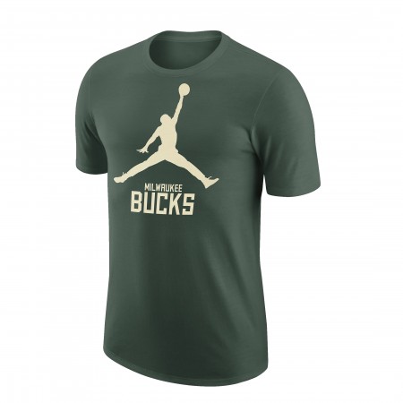 Jordan NBA T-Shirt Milwaukee Bucks art. FD1474-323 Sport Center Siena