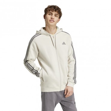 Adidas Felpa Essential 3 Stripes Full Zip art. JG5950 Sport Center Siena