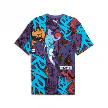 Puma Basket T-Shirt Melo Phoenix AOP Tee art. 630757-01 Sport Center Siena