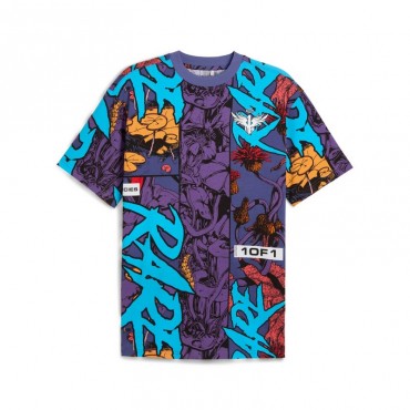 Puma Basket T-Shirt Melo Phoenix AOP Tee art. 630757-01 Sport Center Siena