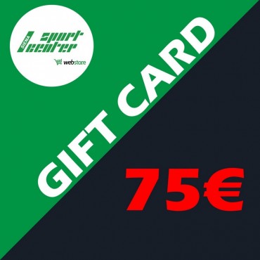 Sport Center "GIFT CARD" da 75 €.