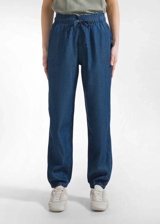 Deha Pantalone Jogger in Denim Lyocell